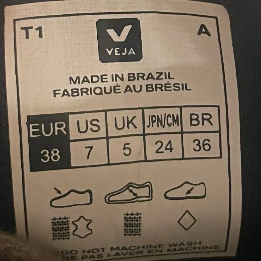 Veja Brown and White Sneakers - Picture 9 of 9
